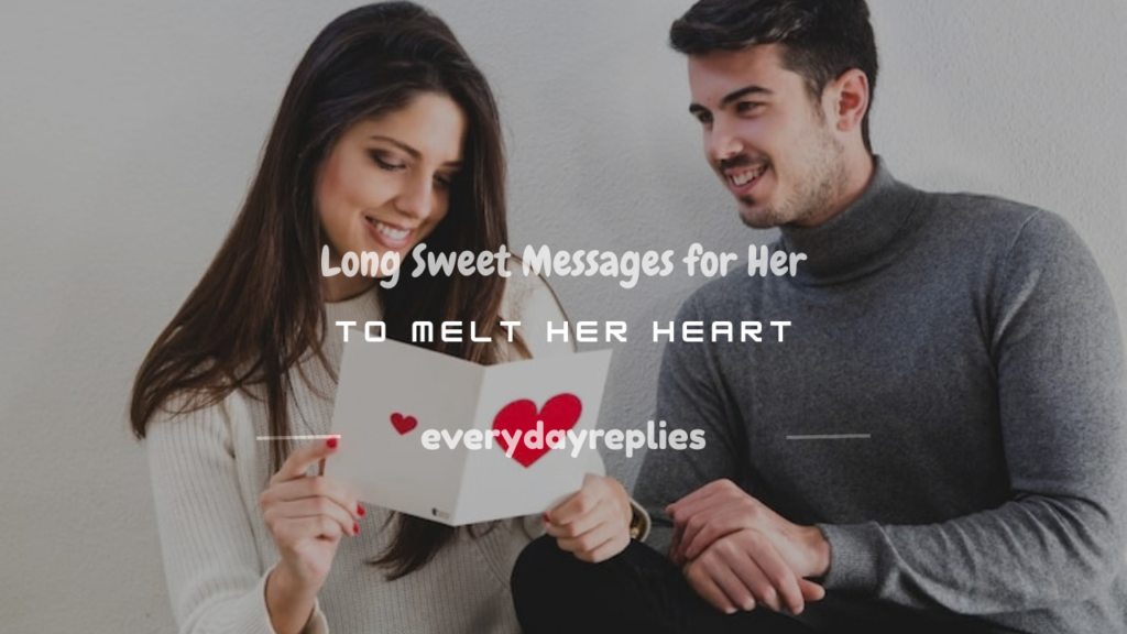 long sweet messages for her