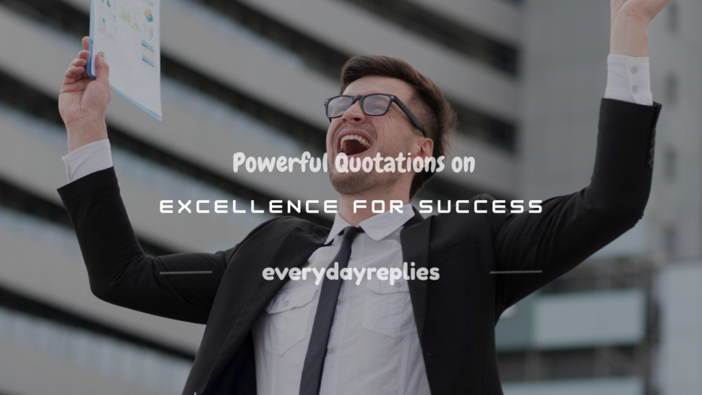 quotations on excellence